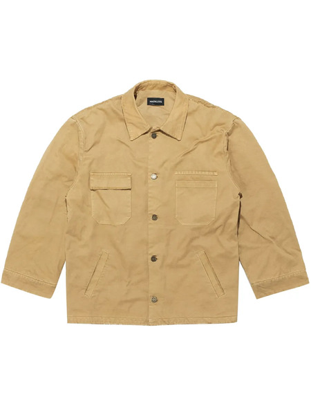  Mainless Distressed Cotton Jacket - Yellow 