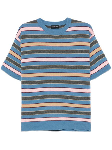  Mainless Striped T-shirt - Blue 