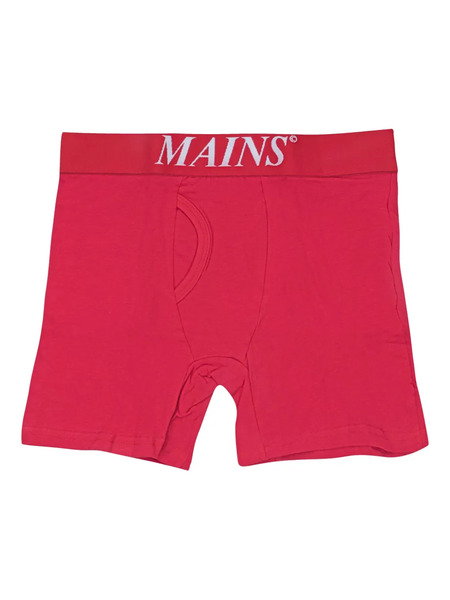  Mains Logo-waistband Boxers - Red 