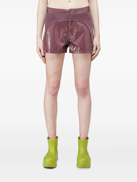 Maisie Wilen Panel Shorts - Red 