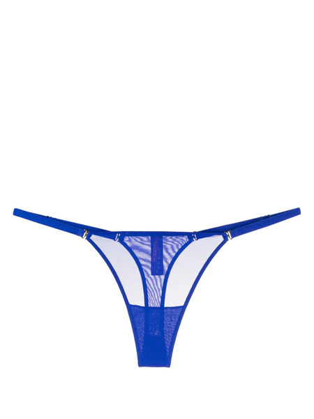  Maison Close Corps à Corps Neon Mini Thong - Blue 