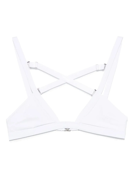  Maison Close Fatale Bandeau Bikini Top - White 