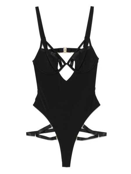 Maison Close Fatale One-piece Swimsuit - Black 