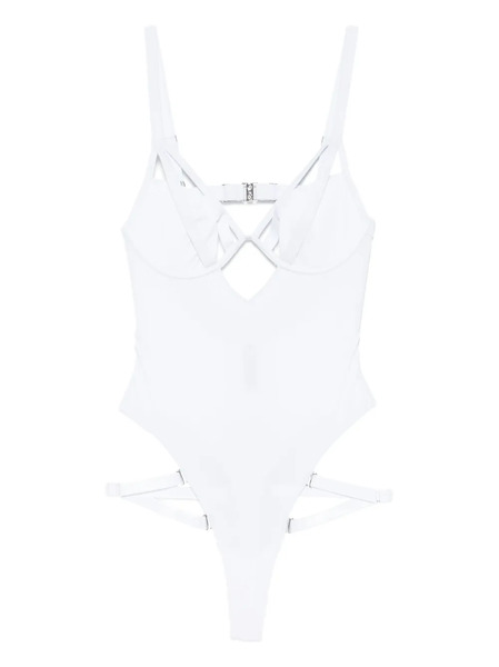  Maison Close Fatale One-piece Swimsuit - White 
