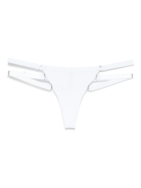 Maison Close Fatale String Bikini Bottoms - White 