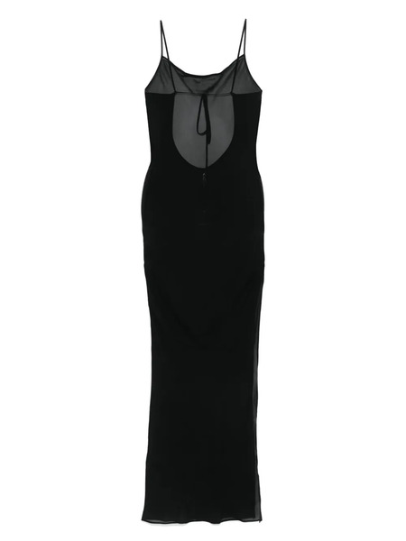  Maison Close Fever Backless Maxi Dress - Black 