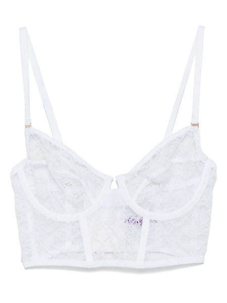  Maison Close Flashback Balconette Bra - White 