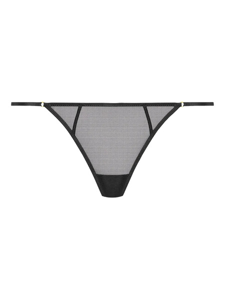  Maison Close L'amoureuse Mini String Thong - Black 