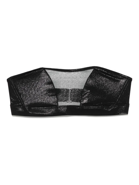  Maison Close Minuit Bandeau Bikini Top - Black 