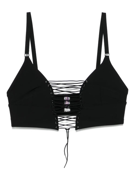  Maison Close Nuit Infinie Bustier Triangle Bra - Black 