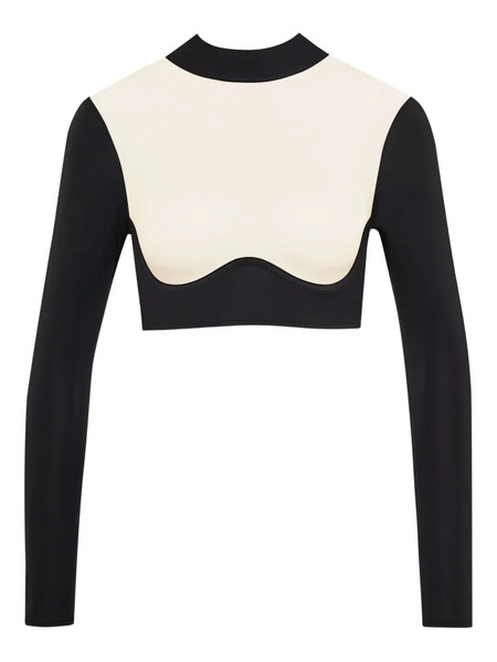  Maison Close Pure Tentation Long-sleeve Top - Black 