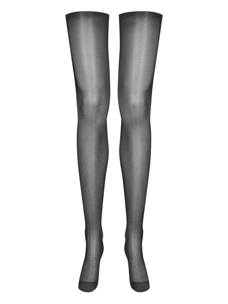  Maison Close Semi-sheer Stockings - Black 