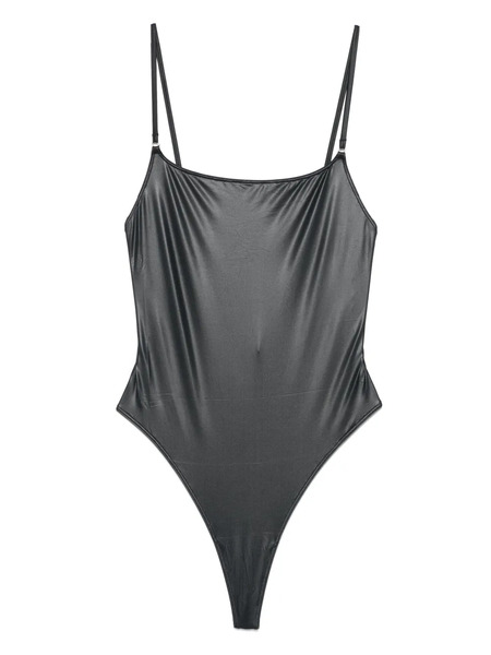 Maison Close Splash One-piece Swimsuit - Grey 