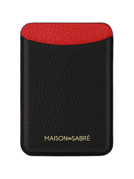  Maison De Sabré Dual-tone Leather Magsafe Wallet - Black 