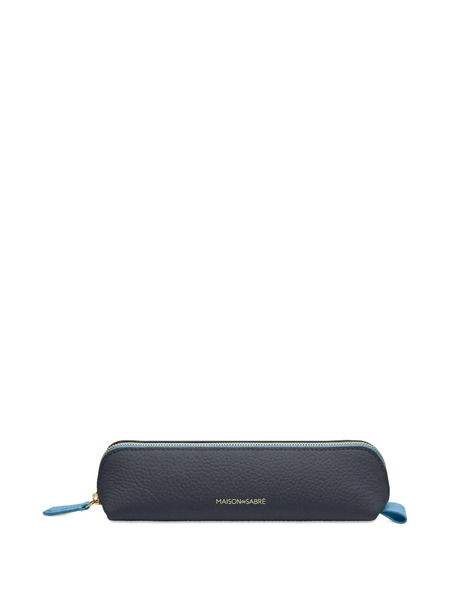  Maison De Sabré Leather Pencil Case - Blue 
