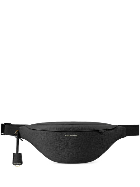  Maison De Sabré Leather Sling Bag - Black 