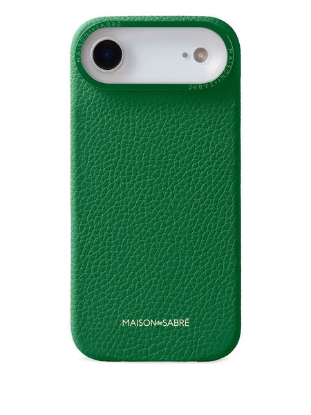  Maison De Sabré Logo-lettering Iphone 17 Air Case - Green 