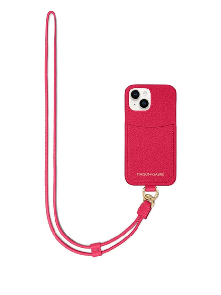  Maison De Sabré Sling Iphone 15 Case - Pink 