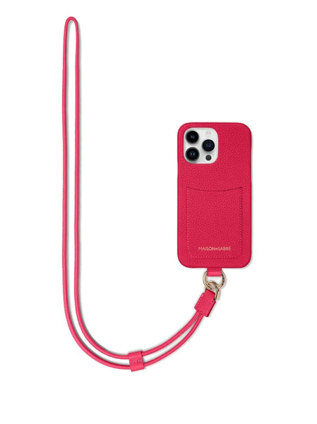  Maison De Sabré Sling Iphone 14 Pro Case - Pink 