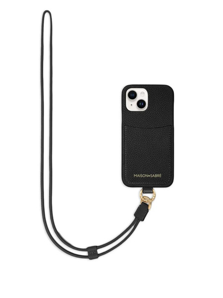  Maison De Sabré Sling Phone Case (iphone 14) - Black 