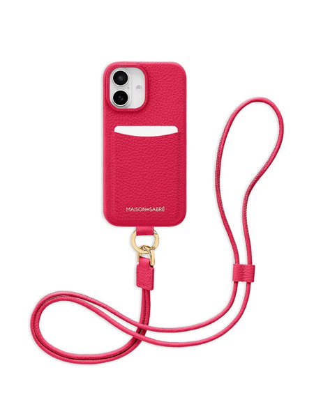  Maison De Sabré Sling Phone Case (iphone 16) - Pink 