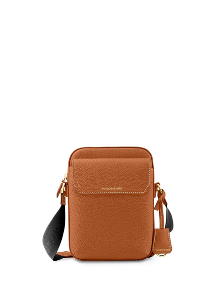  Maison De Sabré Small Leather Messenger Bag - Brown 