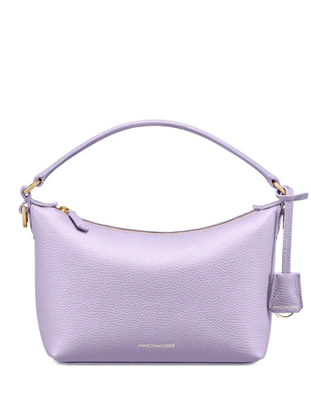  Maison De Sabré Small Leather Soft Tote Bag - Purple 