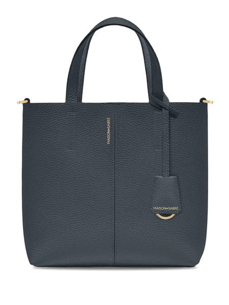  Maison De Sabré Small Leather Soft Tote - Grey 