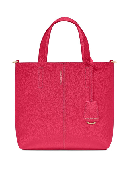  Maison De Sabré Small Leather Soft Tote - Pink 