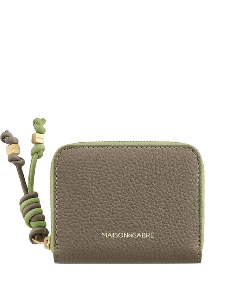  Maison De Sabré Small Leather Zip-fastening Wallet - Brown 