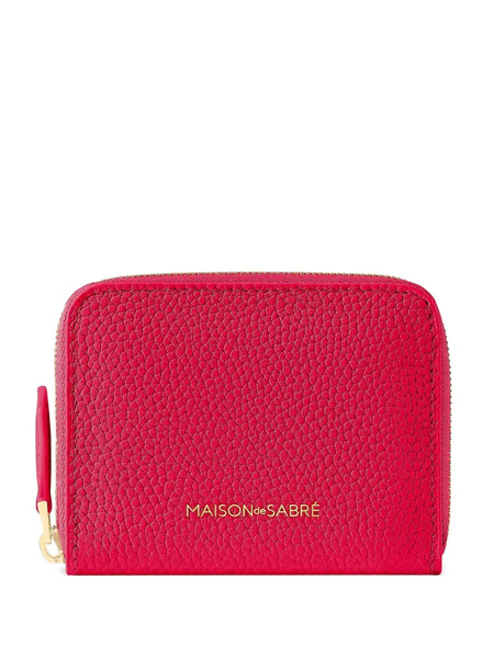  Maison De Sabré Small Leather Zip-fastening Wallet - Pink 