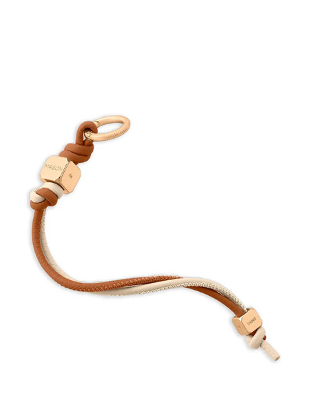  Maison De Sabré Wristlet Leather Charm - Brown 