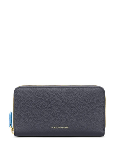  Maison De Sabré Zip-fastening Leather Long Wallet - Grey 