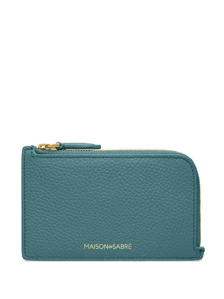  Maison De Sabré Zip-fastening Leather Wallet - Blue 