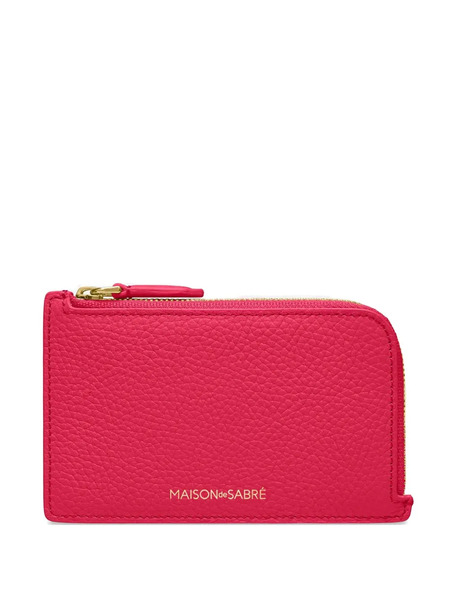  Maison De Sabré Zip-fastening Leather Wallet - Pink 