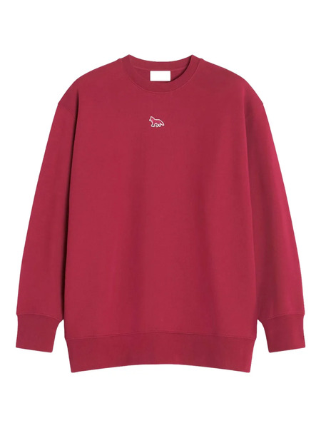  Maison Kitsuné Baby Fox-appliqué Sweatshirt - Red 