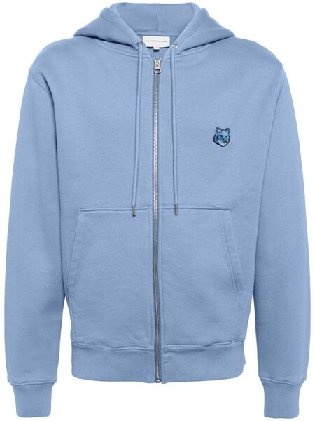  Maison Kitsuné Bold Fox Cotton Jacket - Blue 