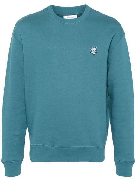  Maison Kitsuné Bold Fox Head Patch Sweatshirt - Blue 