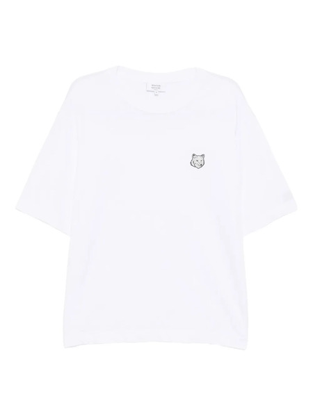  Maison Kitsuné Bold Fox Head Patch T-shirt - White 