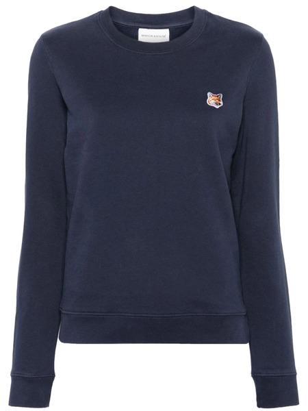  Maison Kitsuné Chillax Fox Cotton Sweatshirt - Blue 