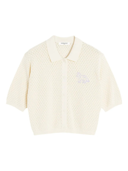  Maison Kitsuné Cotton Cardigan - Neutrals 