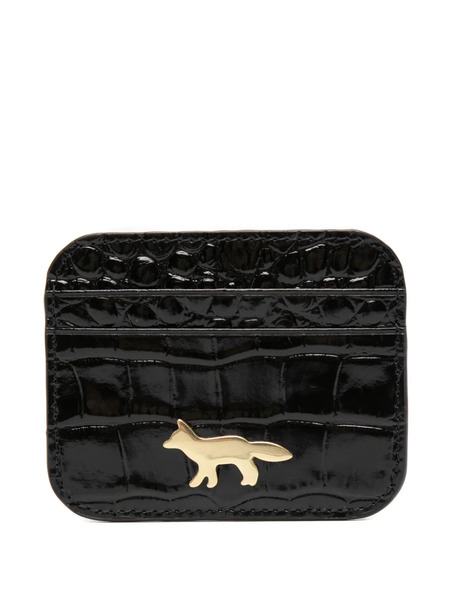  Maison Kitsuné Edie Card Holder - Black 