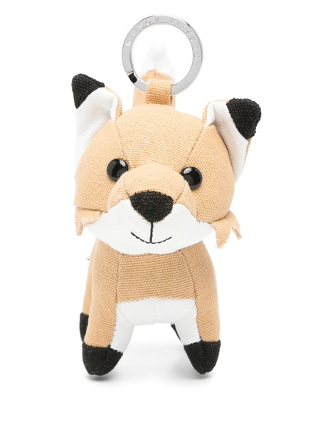  Maison Kitsuné Fox Bag Charm - Neutrals 