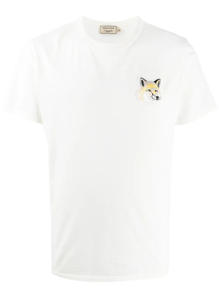  Maison Kitsuné Fox Head Patch T-shirt - White 