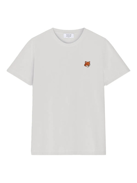  Maison Kitsuné Fox Head-patch T-shirt - White 