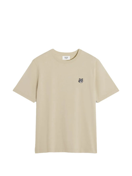  Maison Kitsuné Fox-head T-shirt - Neutrals 