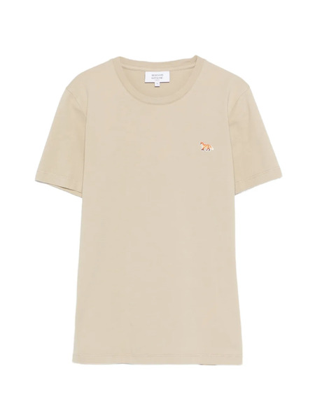  Maison Kitsuné Fox Motif T-shirt - Neutrals 