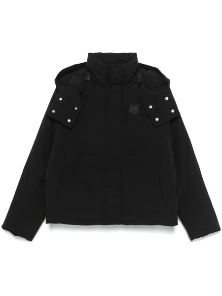  Maison Kitsuné Fox-patch Puffer Jacket - Black 