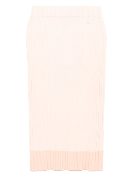  Maison Kitsuné Fox Patch Skirt - Pink 