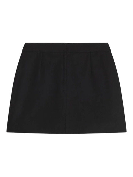  Maison Kitsuné Front-pocket Mini Skirt - Black 